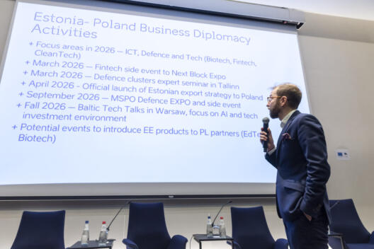 Enterprise Estonia export adviser for Poland, Daniel Bajer