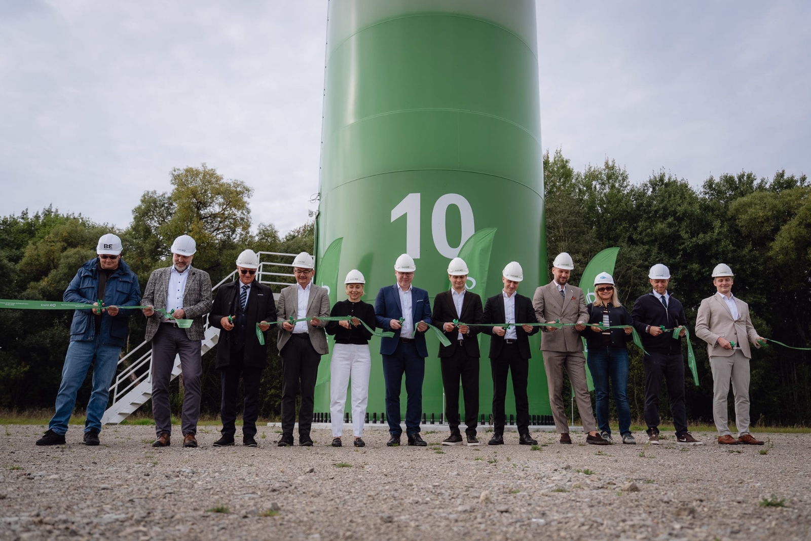 Estonian energy company Enefit has opened two wind farms near Kelmė, Lithuania. Photo by the company