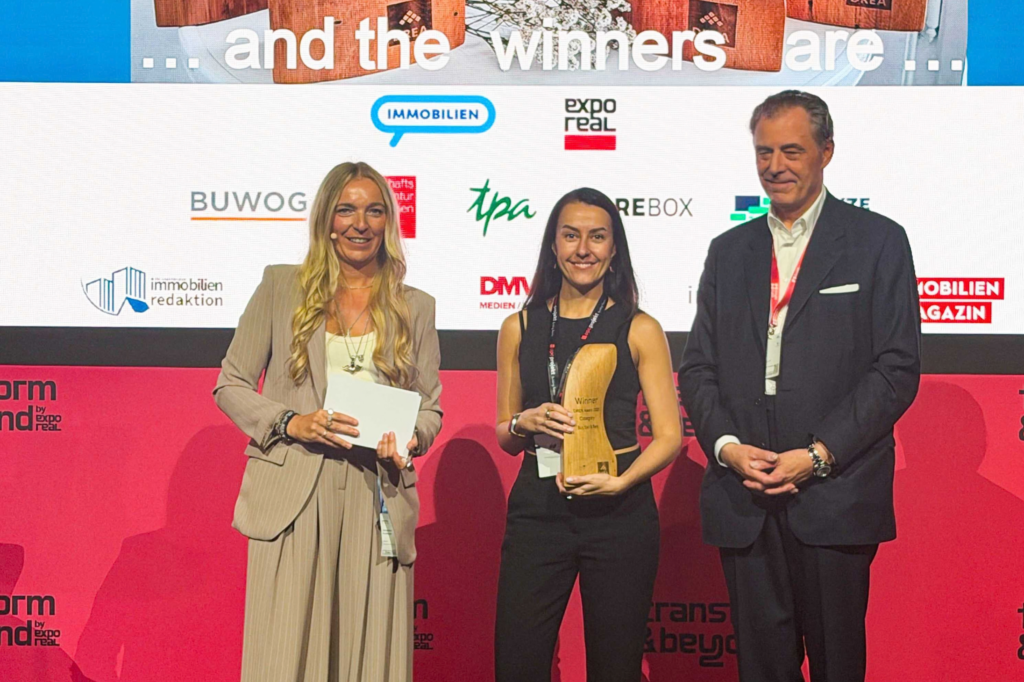 Bidrento at the DREA Award ceremony at EXPO REAL in Munich